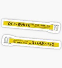 OFF-WHITE Straps Sticker