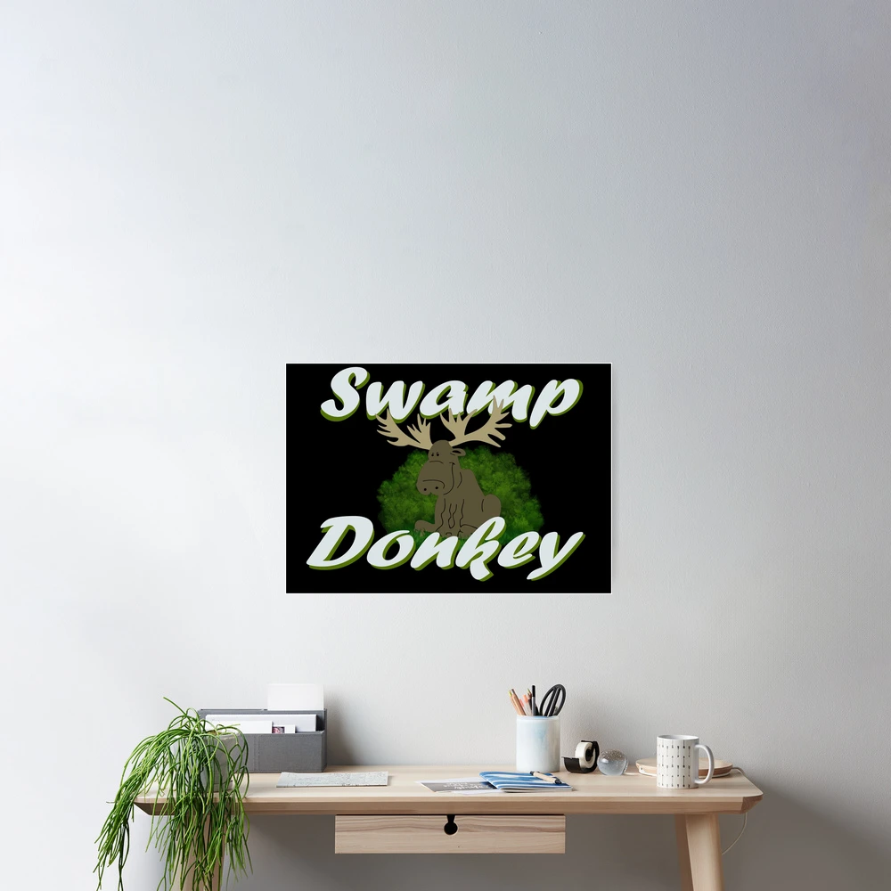 Goofy swamp donkey moose design