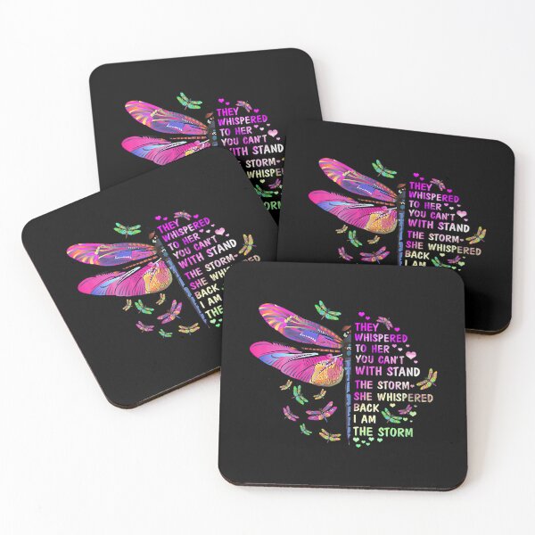 Item preview, She Whispered Back I Am The Storm Funny Butterfly Color 	   	 designed and sold by qdxiuala1.