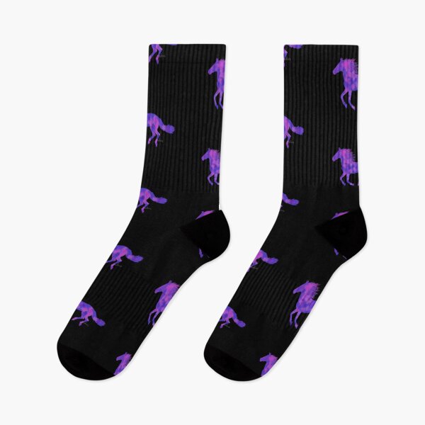 Item preview, Horse Watercolor Pink Purple 71523 designed and sold by mandalafractal.