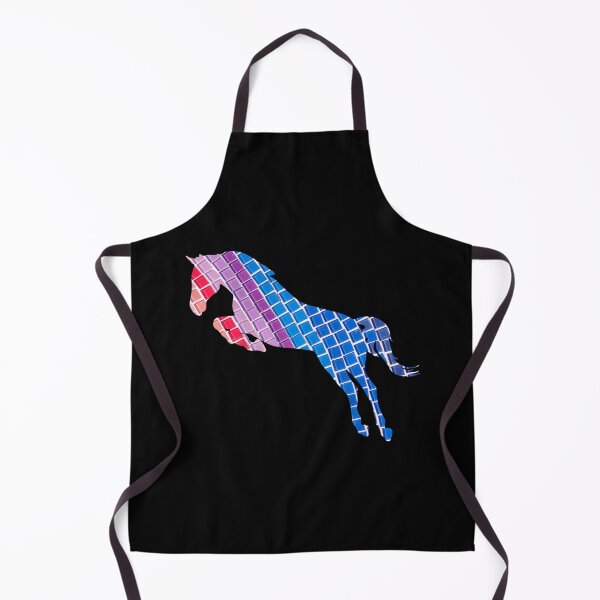 Item preview, Colorful Glass Tiles Horse Silhouette designed and sold by LilyBell6.