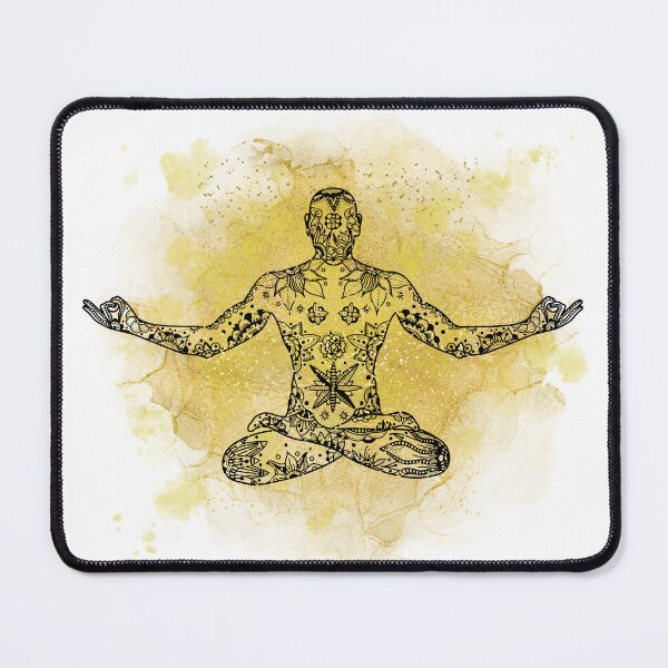 Item preview, Padmasana - Lotus Position designed and sold by Asterisk-OM.