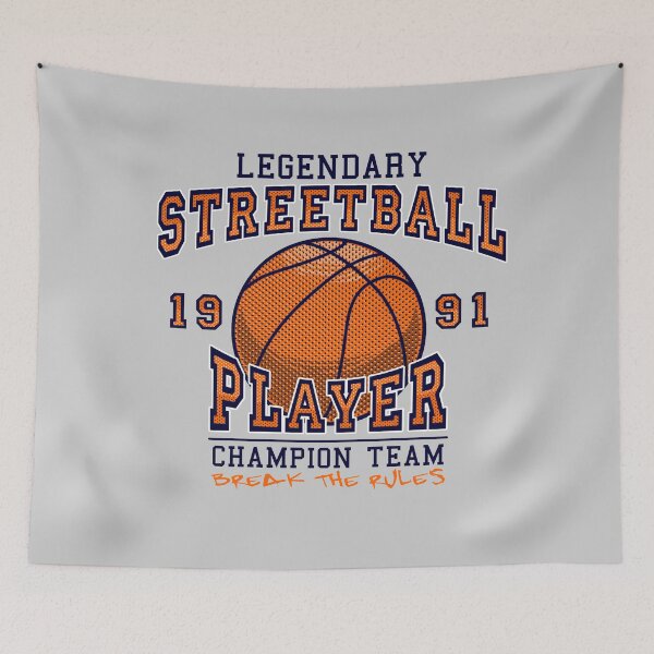 Item preview, streetball player (basketball) designed and sold by hayrpictures.