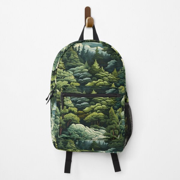 Item preview, Fantasía Paisajes Bosque Patrón 7 designed and sold by DigitalPatternx.