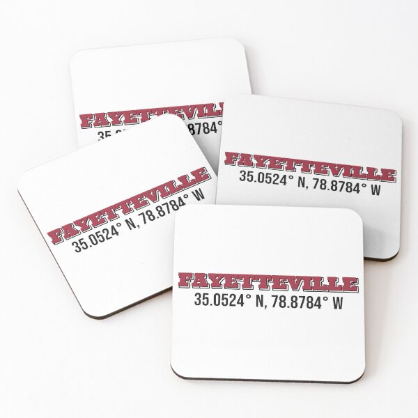 Item preview, Fayetteville Corrdinants designed and sold by s-hammie.