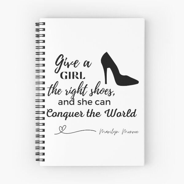 Item preview,  Marilyn Monroe t-shirt quote- the right shoes designed and sold by Lily400.