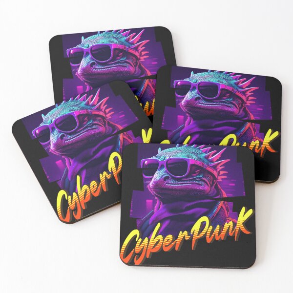Item preview, Cyberpunk lizard cool and futuristic science fiction animal designed and sold by Nemosis.