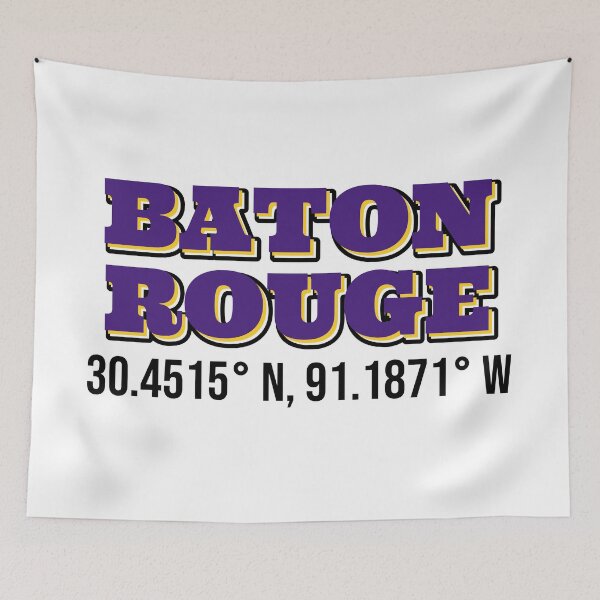Item preview, Baton Rouge Coordinates designed and sold by s-hammie.