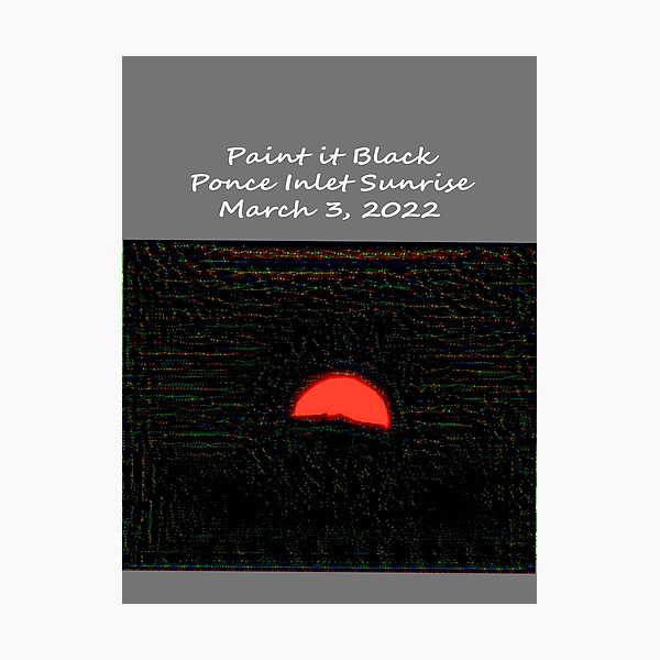 Item preview, Black Sunrise designed and sold by tsquare48.