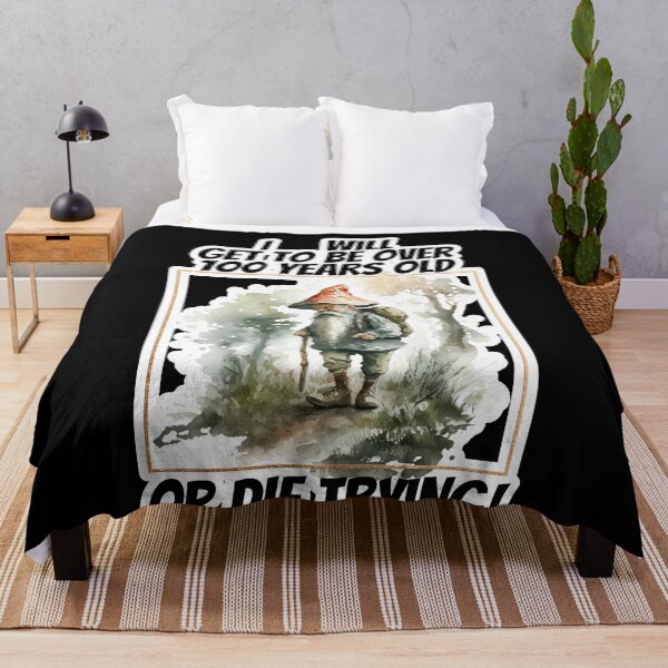 Item preview, I Will Be Over 100 Years Or Die Trying designed and sold by duke818.