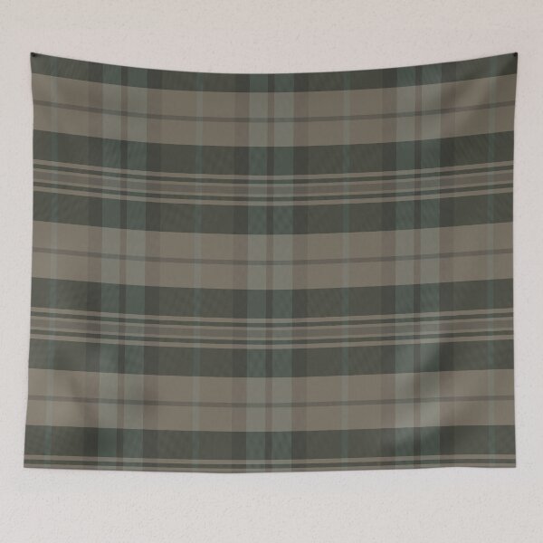 Item preview, Dark Academia Aesthetic Arable 2 Hand Drawn Textured Plaid Pattern designed and sold by GenAumonier.