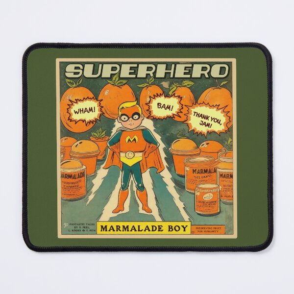 Item preview, Marmalade comic book hero (#02) [Create a set!] designed and sold by SolidEarthArt.