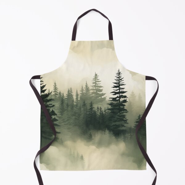 Item preview, Foggy pine trees designed and sold by bigmoments.
