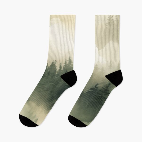 Item preview, Foggy pine trees designed and sold by bigmoments.