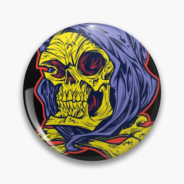 Item preview, BLUE HOODED SKULL designed and sold by MINION-FACTORY.