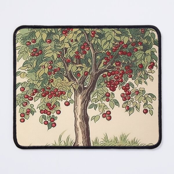 Item preview, Black cherry tree drawing designed and sold by ComicsFactory.