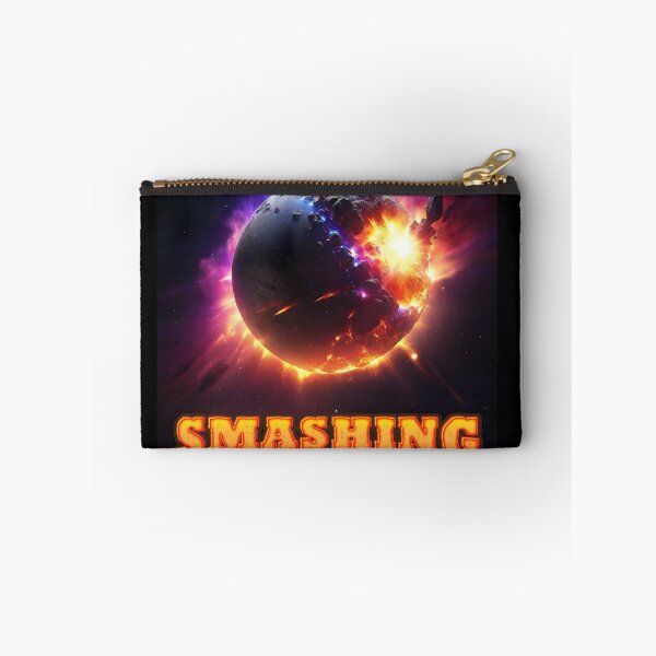 Item preview, Smashing Impact: Asteroid Meets Earth designed and sold by blue-planet-art.