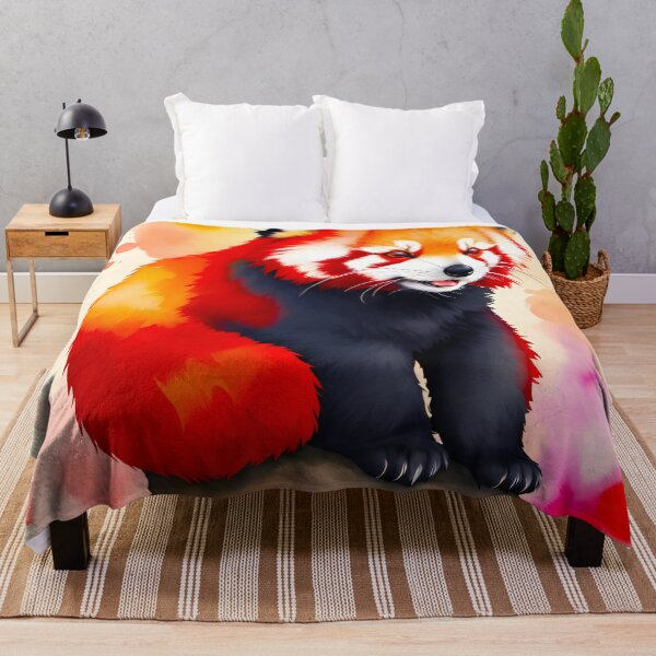 Item preview, Adorable Red Panda Watercolor - Vector Design for Nature Lovers! designed and sold by bouinga.