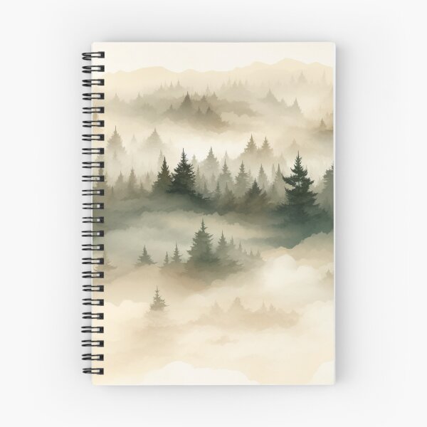 Item preview, Misty forest trees designed and sold by bigmoments.
