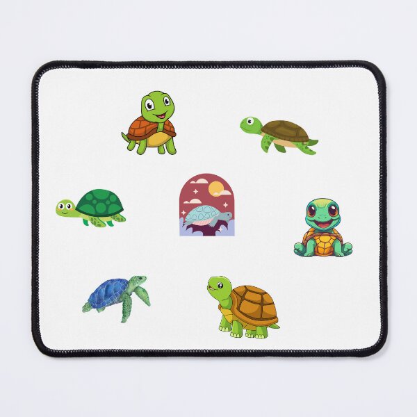 Item preview, cute turtle set designed and sold by KacperStore.
