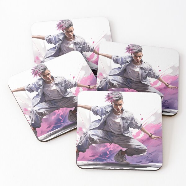 Item preview, Young woman is dancing electro pop  designed and sold by Andrey Tarakanov.