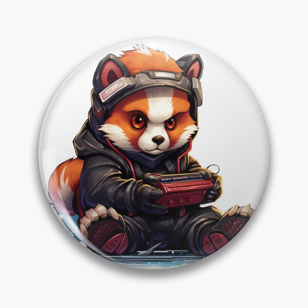 Item preview, Funny Red Panda Gaming Lover  designed and sold by ArtFromBeyond.