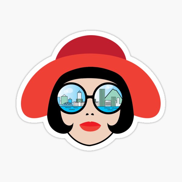 Miss Fisher Con 2018 - Portland Sticker
