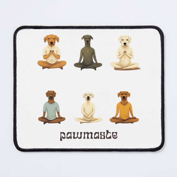 Item preview, Yoga Dogs- Pawmaste designed and sold by GoatAndCamel.