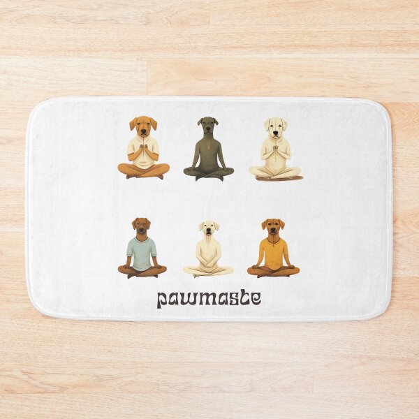 Item preview, Yoga Dogs- Pawmaste designed and sold by GoatAndCamel.