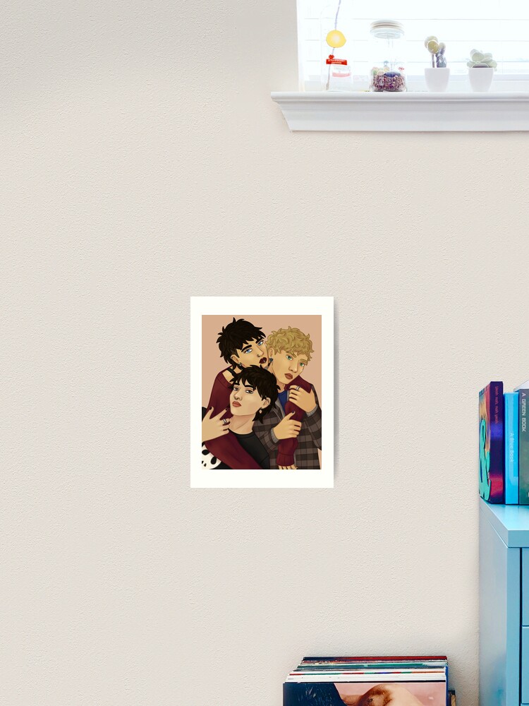 Percy Jackson the Big Three / Nico Mini Prints 