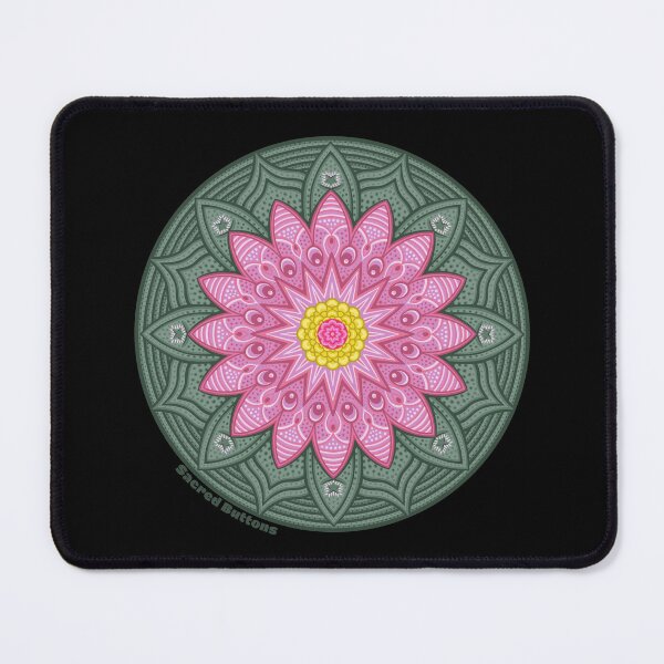 Item preview, Peyote Mandala  designed and sold by Sacred-Buttons.