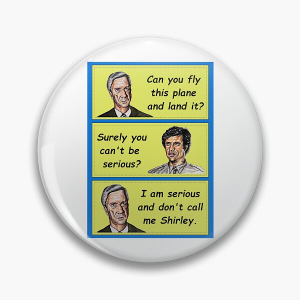 Item preview, Don't Call Me Shirley - Graphic style illustration. designed and sold by smadge.