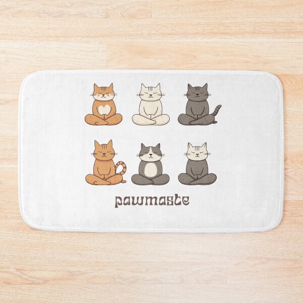 Item preview, Cat Yoga -- Pawmaste designed and sold by GoatAndCamel.