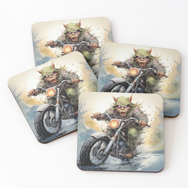 Item preview, Old cat bikie outlaw designed and sold by TheOosh.