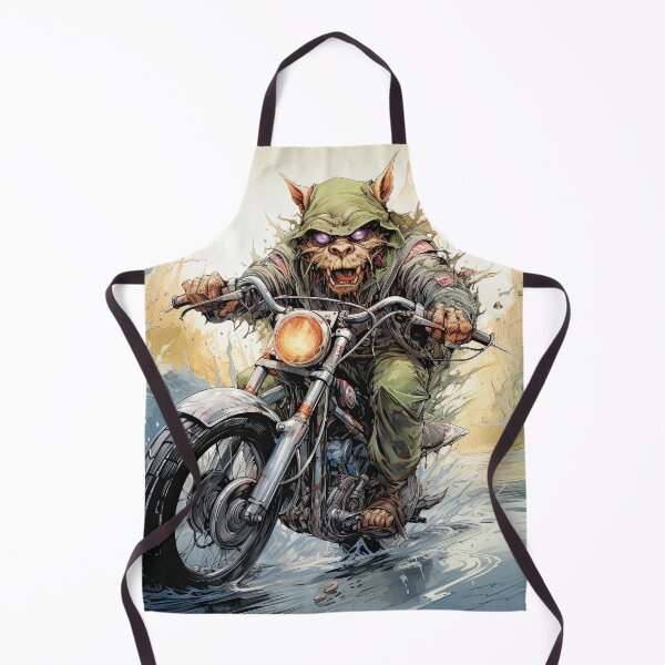 Item preview, Old cat bikie outlaw designed and sold by TheOosh.