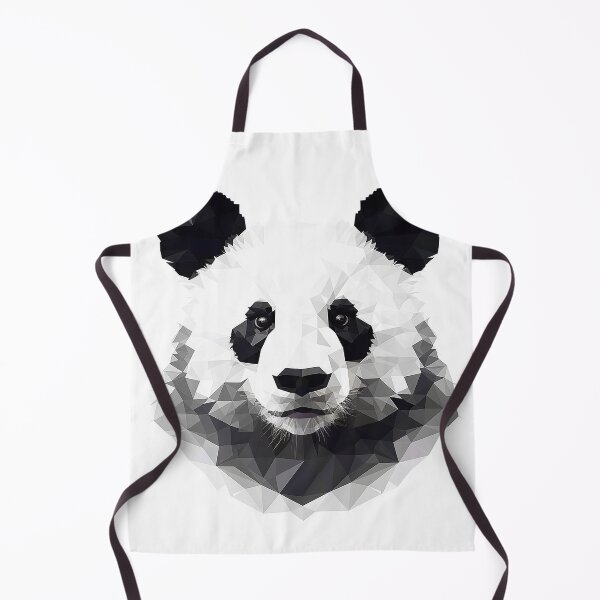 Item preview, Panda in faceted geometric style designed and sold by Skynotik.