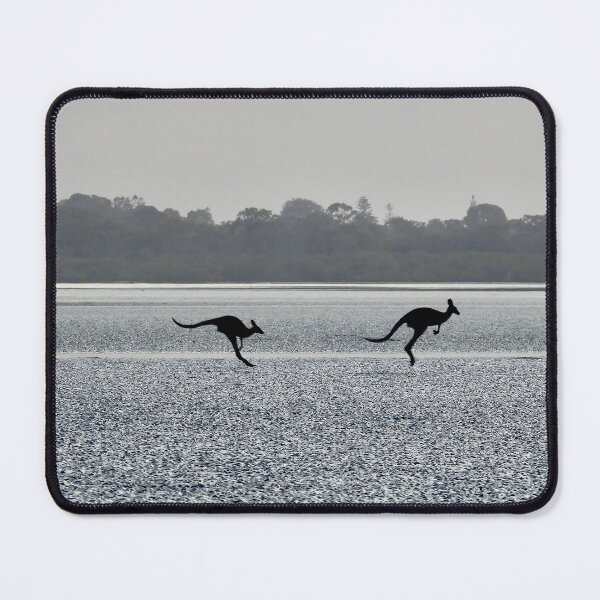Item preview, Kangaroos spaced nicely on  Beach designed and sold by Mark Grimsley.