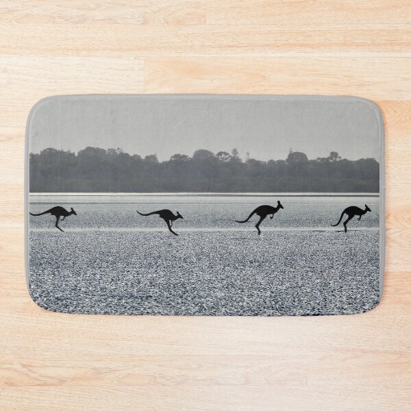 Item preview, Kangaroos spaced nicely on  Beach designed and sold by Mark Grimsley.