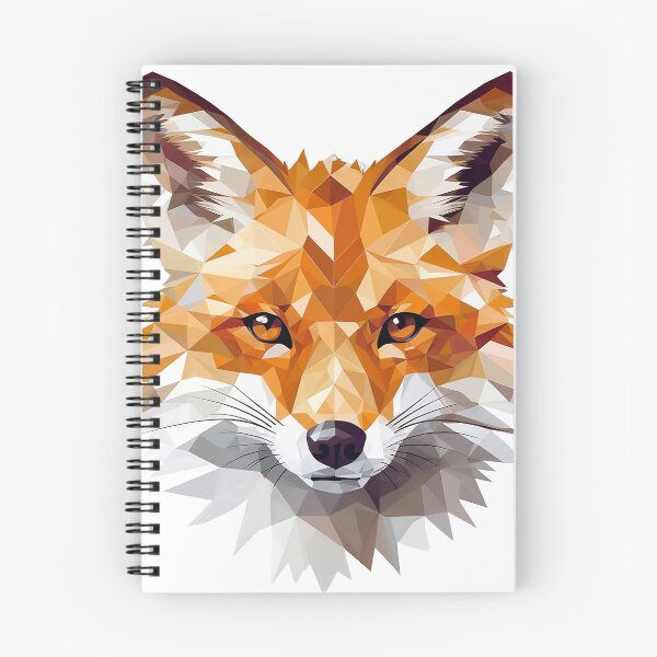 Item preview, Fox in faceted geometric style designed and sold by Skynotik.