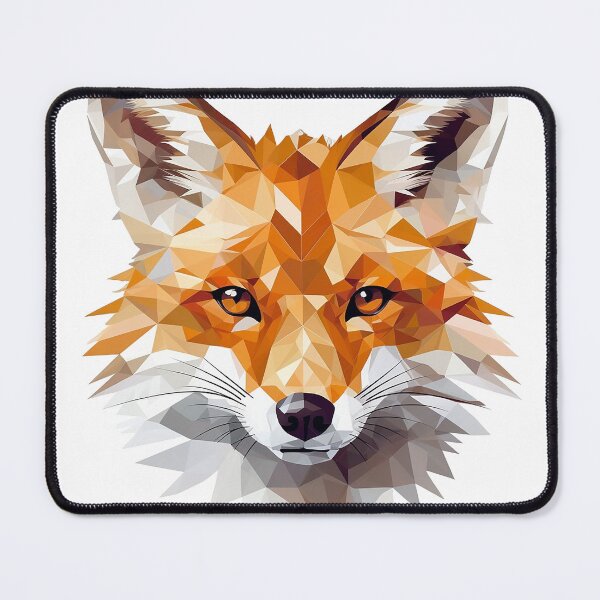 Item preview, Fox in faceted geometric style designed and sold by Skynotik.