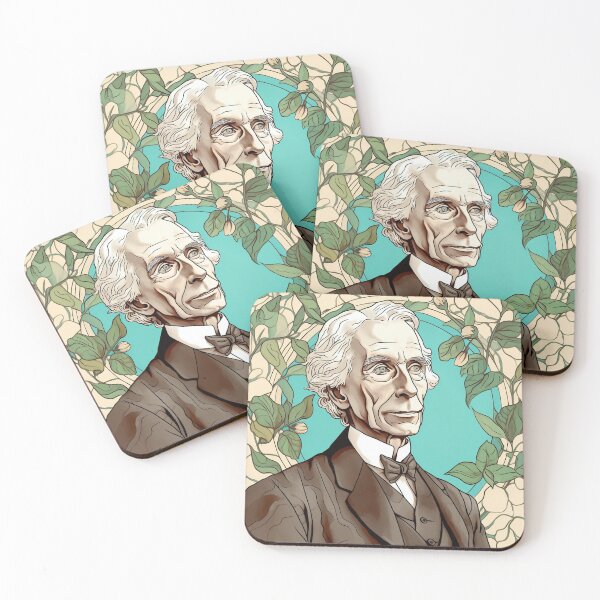 Item preview, Bertrand Russell drawing designed and sold by ComicsFactory.