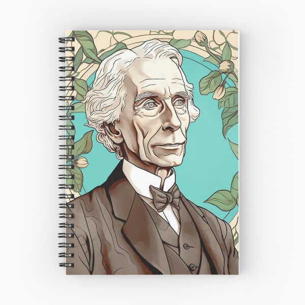 Item preview, Bertrand Russell drawing designed and sold by ComicsFactory.