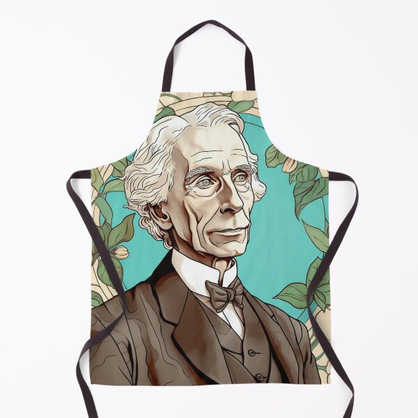 Item preview, Bertrand Russell drawing designed and sold by ComicsFactory.