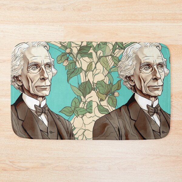 Item preview, Bertrand Russell drawing designed and sold by ComicsFactory.