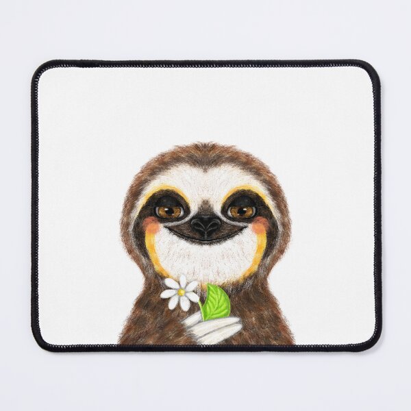 Item preview, Smilling sloth designed and sold by natinart.