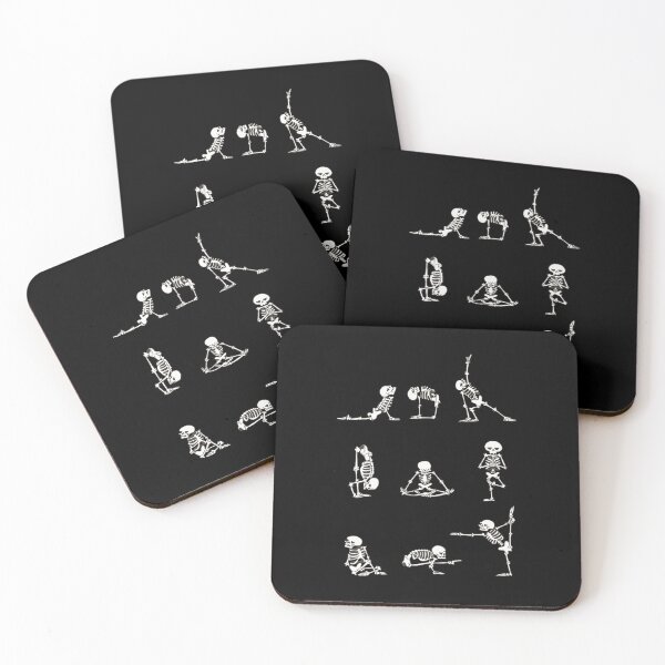 Item preview, Skeleton Yoga Throw Pillow 	 designed and sold by qgamjkrrge52.