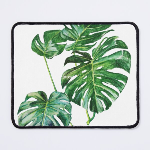 Artikelvorschau, Monstera-Blätter, Aquarellstift. entworfen und verkauft von PocketRoom.