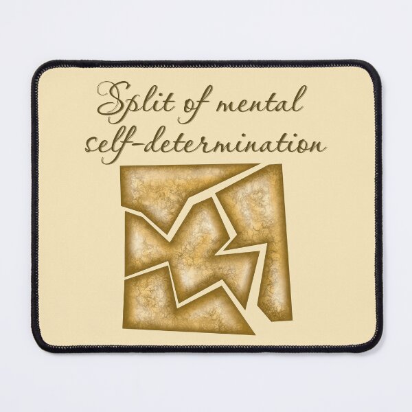 Item preview, Abstract drawing "Split of mental self-determination" designed and sold by Cherevan.