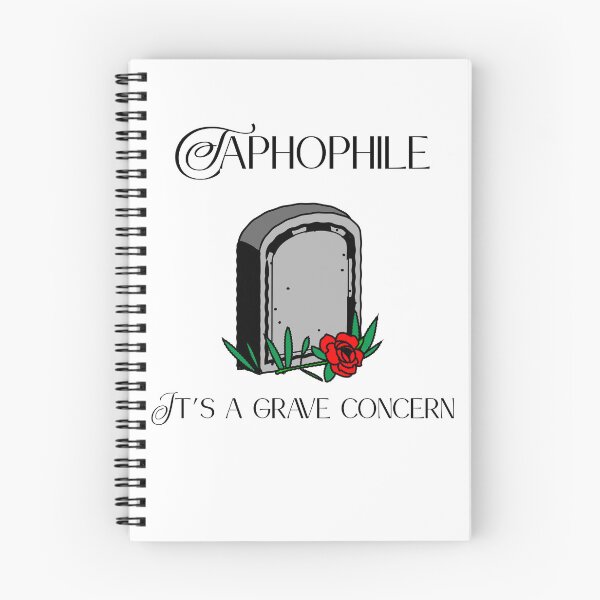 Item preview, Taphophile designed and sold by Clobbertogs.
