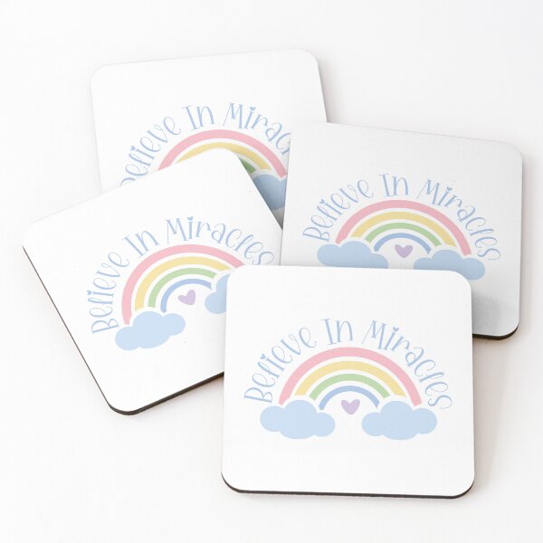 Item preview, Believe in miracles rainbow designed and sold by Mirajs.